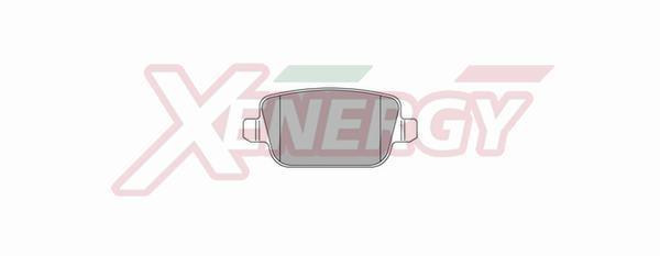 Jeu de 4 plaquettes de frein XENERGY ref. X40994