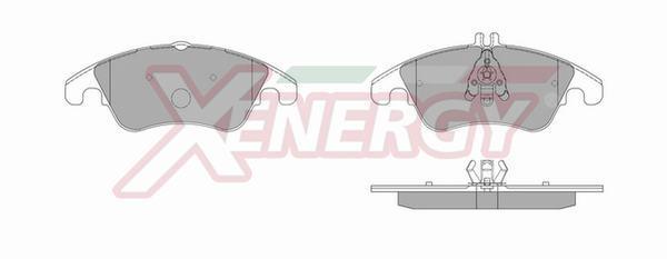 Jogo de 4 pastilhas de travão XENERGY ref. X41001