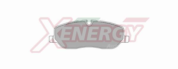 Jogo de 4 pastilhas de travão XENERGY ref. X41007
