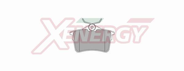 Jogo de 4 pastilhas de travão XENERGY ref. X41023