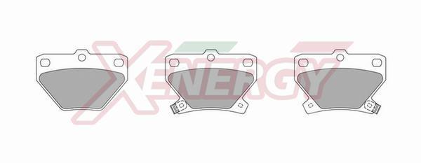 Jogo de 4 pastilhas de travão XENERGY ref. X41027