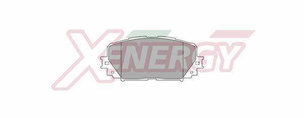 Jogo de 4 pastilhas de travão XENERGY ref. X41029