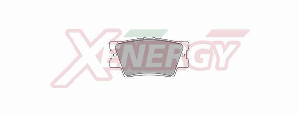 Jeu de 4 plaquettes de frein XENERGY ref. X41032
