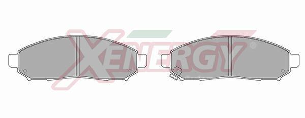 Jeu de 4 plaquettes de frein XENERGY ref. X41046