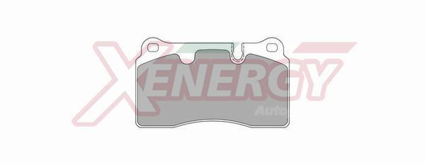 Jogo de 4 pastilhas de travão XENERGY ref. X41068
