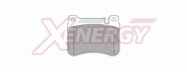 Jogo de 4 pastilhas de travão XENERGY ref. X41069