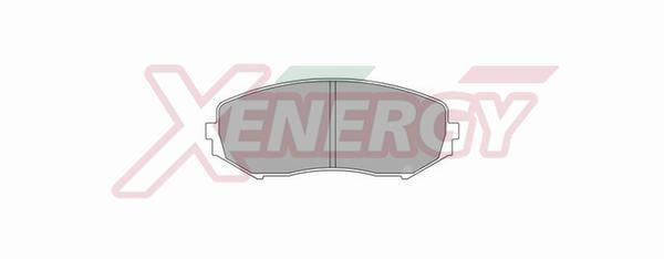 Jogo de 4 pastilhas de travão XENERGY ref. X41075
