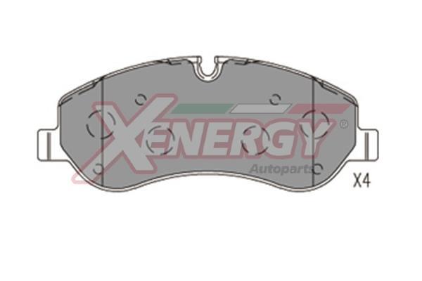 Jogo de 4 pastilhas de travão XENERGY ref. X41183