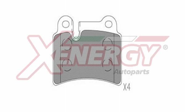 Jogo de 4 pastilhas de travão XENERGY ref. X41318