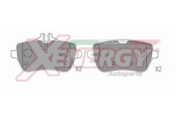 Jogo de 4 pastilhas de travão XENERGY ref. X41333