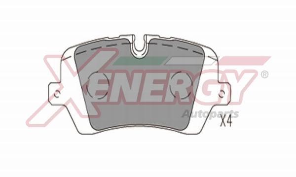 Jogo de 4 pastilhas de travão XENERGY ref. X41335