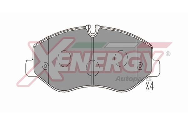 Jogo de 4 pastilhas de travão XENERGY ref. X41344