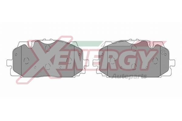 Jeu de 4 plaquettes de frein XENERGY ref. X41350