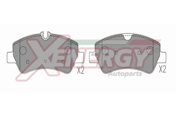 Jogo de 4 pastilhas de travão XENERGY ref. X41371
