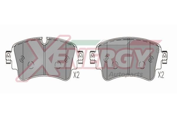 Jogo de 4 pastilhas de travão XENERGY ref. X41388