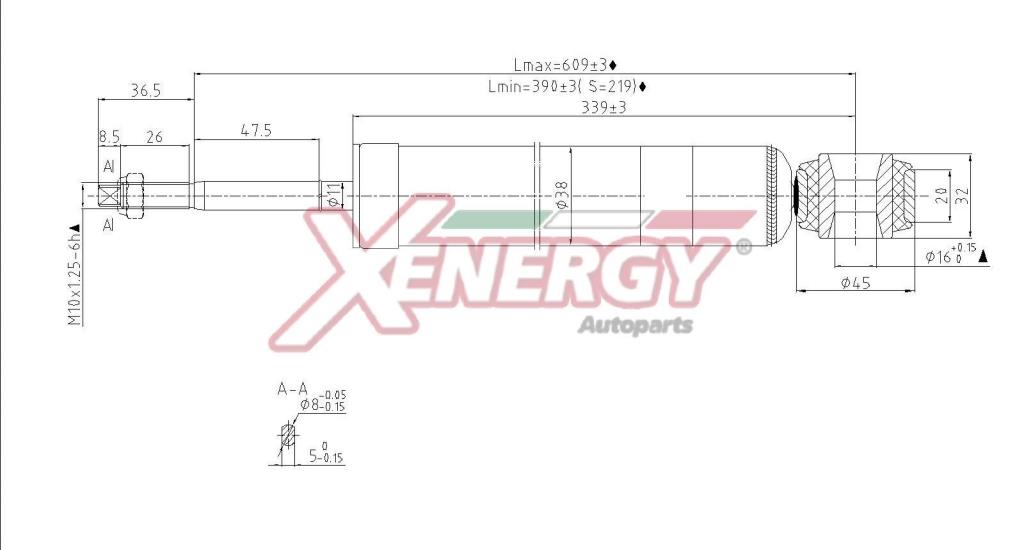 Amortisseurs XENERGY ref. X420343