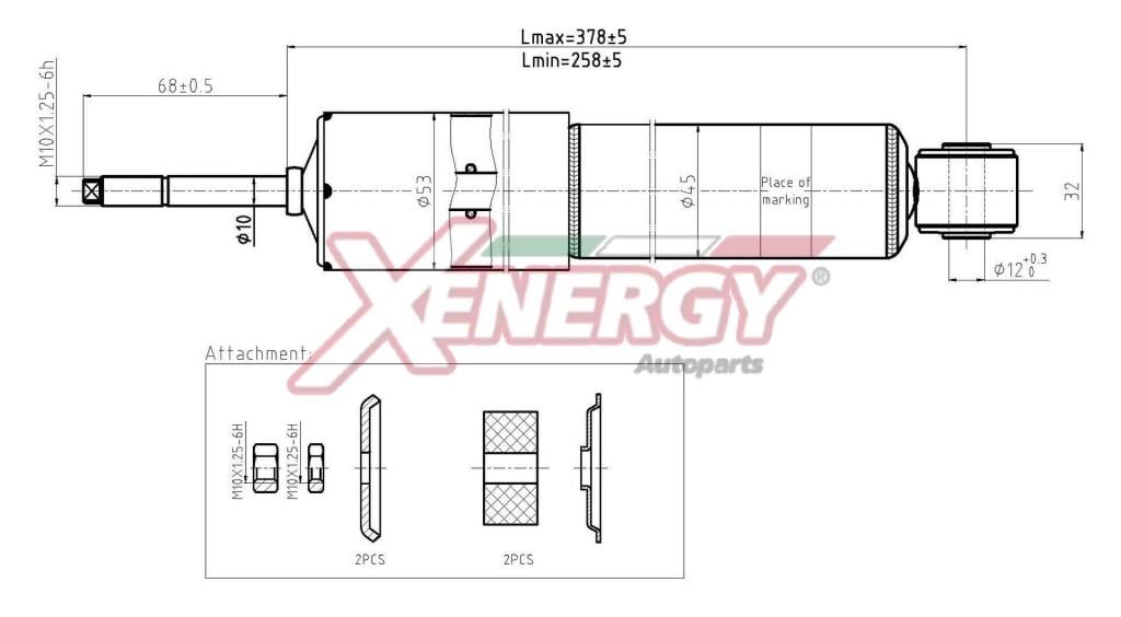 Amortisseurs XENERGY ref. X420344