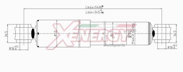 Amortisseurs XENERGY ref. X422344