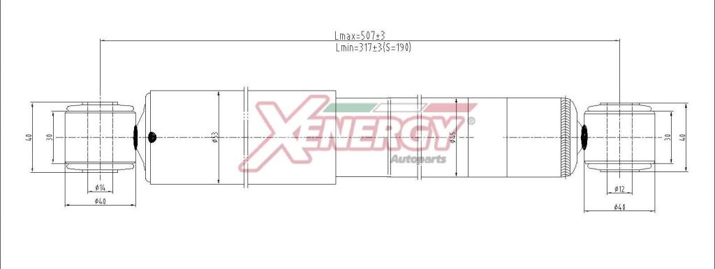 Amortisseurs XENERGY ref. X484343