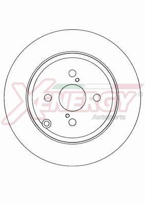 Disques de frein XENERGY ref. X601401
