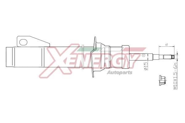 Amortecedores de choque XENERGY ref. X700341