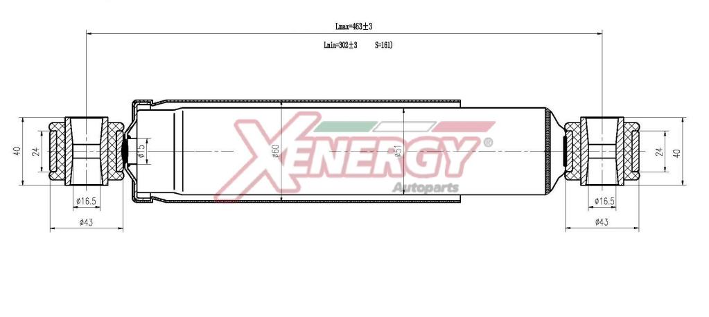 Amortisseurs XENERGY ref. X700345
