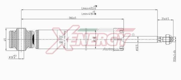 Amortecedores de choque XENERGY ref. X700552