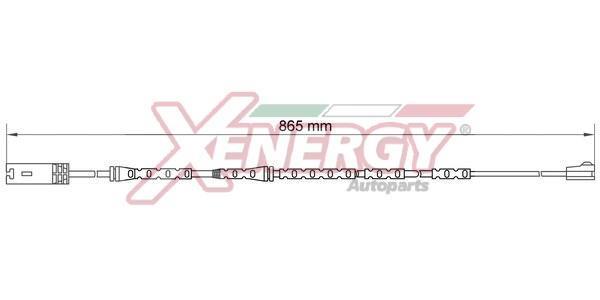 Contacteur de témoin d'usure (Témoin d'usure plaquettes) XENERGY ref. X70332