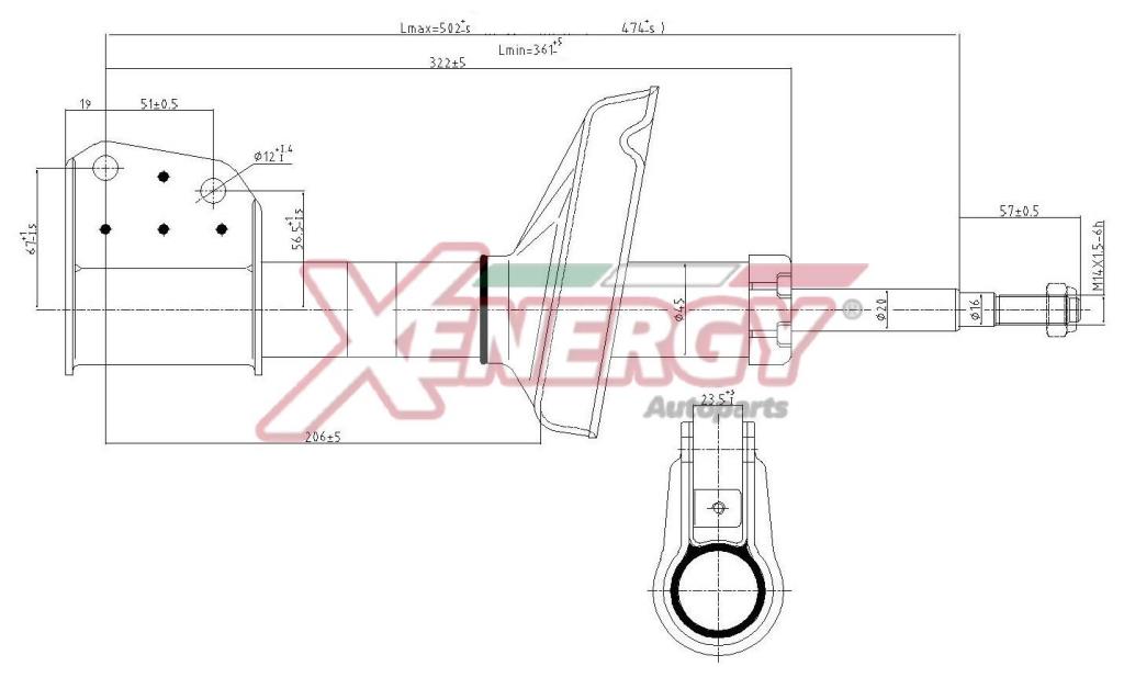 Amortisseurs XENERGY ref. X707633