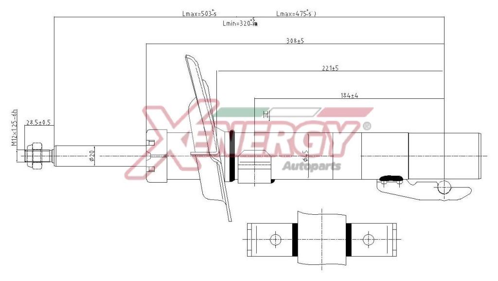 Amortecedores de choque XENERGY ref. X718633
