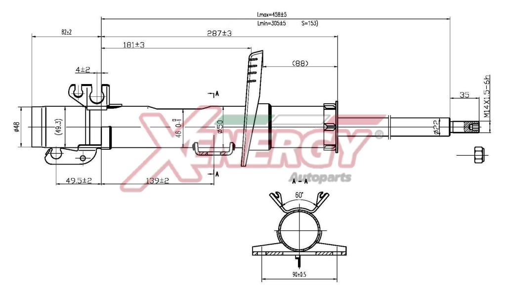Amortisseurs XENERGY ref. X741339