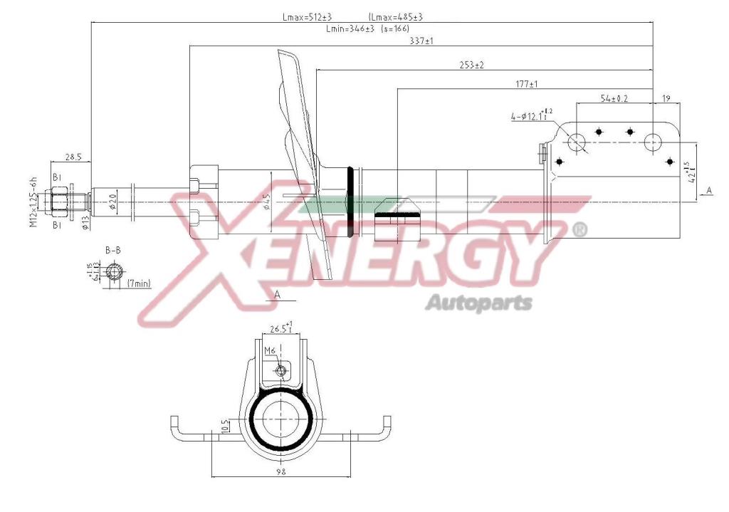 Amortisseurs XENERGY ref. X744633