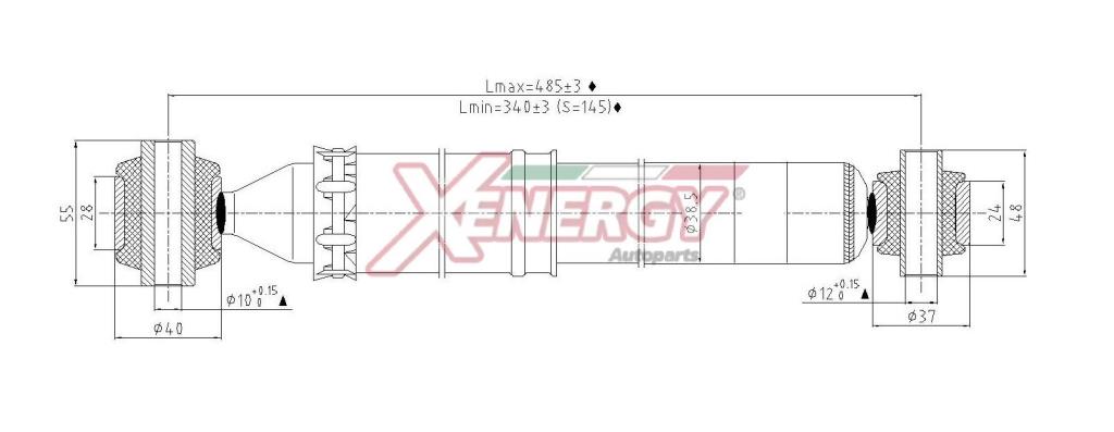 Amortecedores de choque XENERGY ref. X8001343