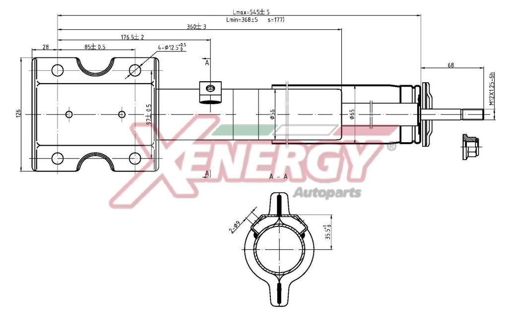 Amortisseurs XENERGY ref. X800335