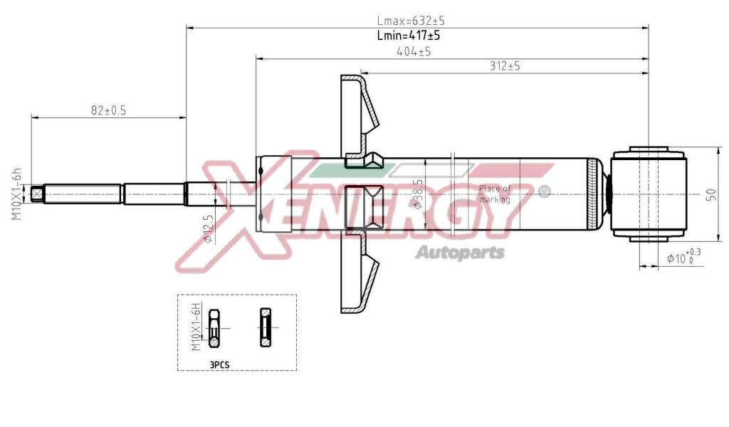 Amortisseurs XENERGY ref. X800443
