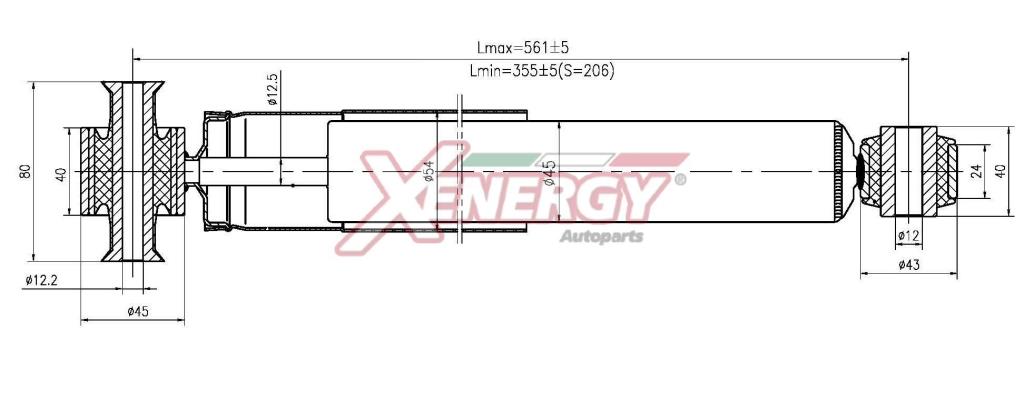 Amortisseurs XENERGY ref. X802344