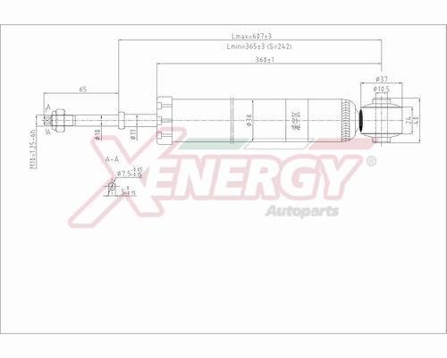 Amortisseurs XENERGY ref. X808343