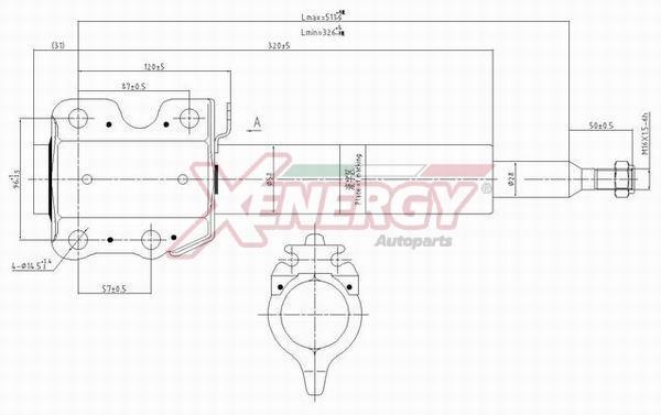 Amortisseurs XENERGY ref. X810335
