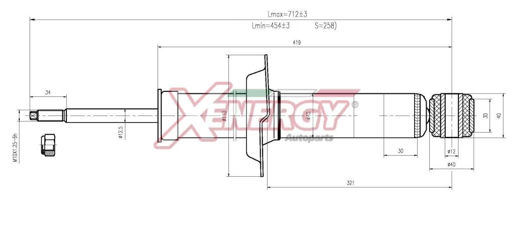 Amortisseurs XENERGY ref. X813341