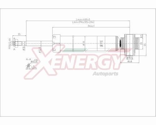 Amortecedores de choque XENERGY ref. X814341