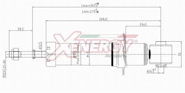 Amortecedores de choque XENERGY ref. X815341