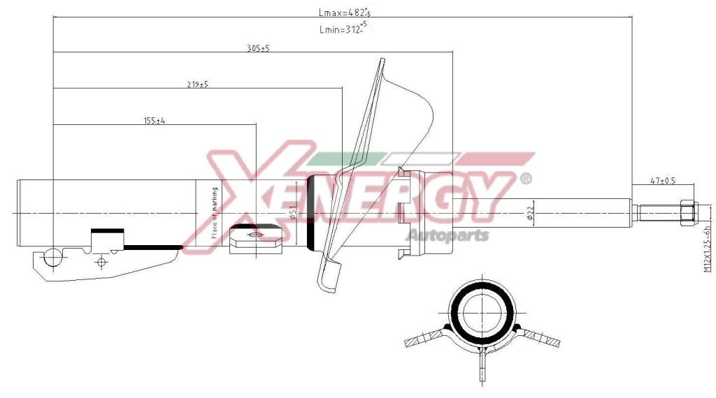 Amortisseurs XENERGY ref. X824334