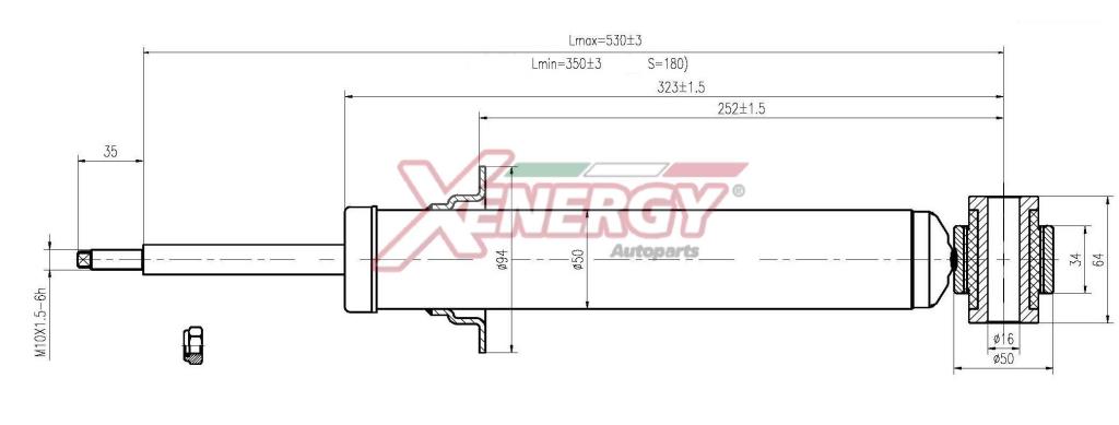 Amortecedores de choque XENERGY ref. X825341