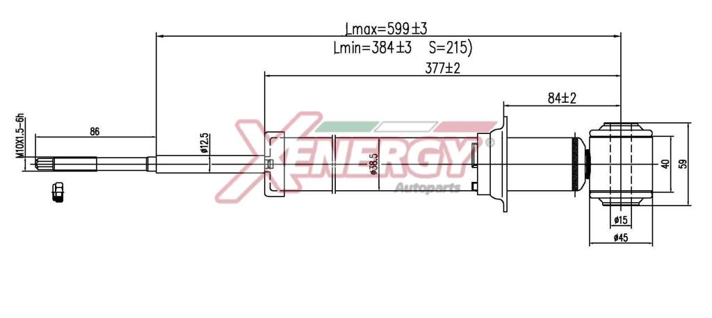 Amortisseurs XENERGY ref. X841341