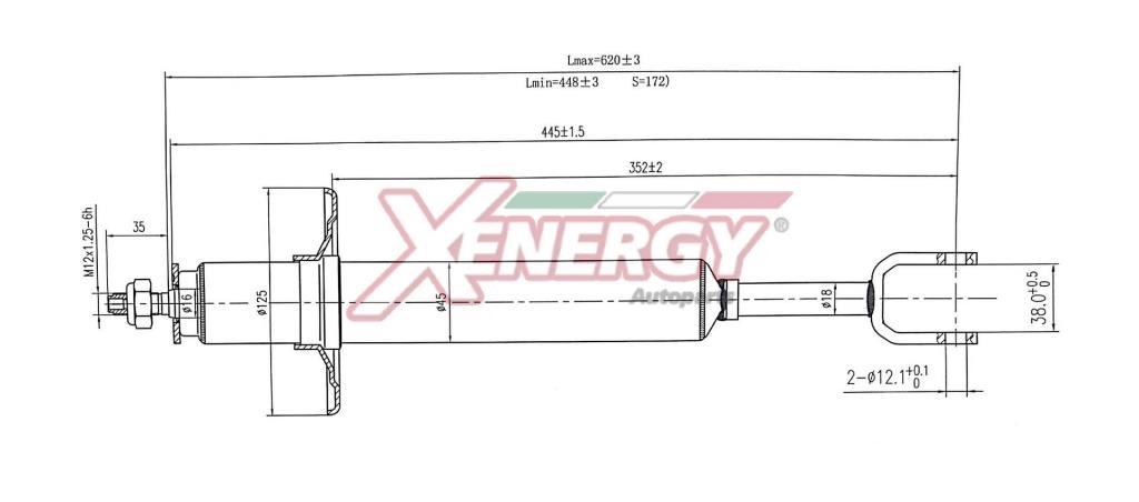 Amortecedores de choque XENERGY ref. X845341