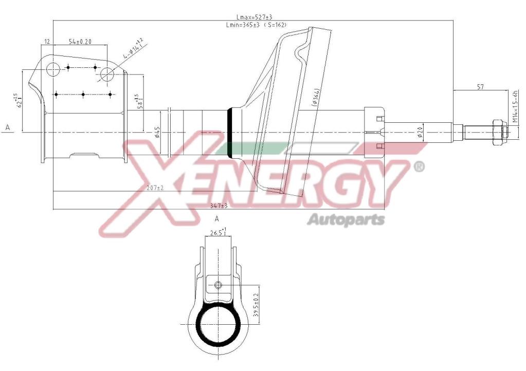 Amortecedores de choque XENERGY ref. X848633