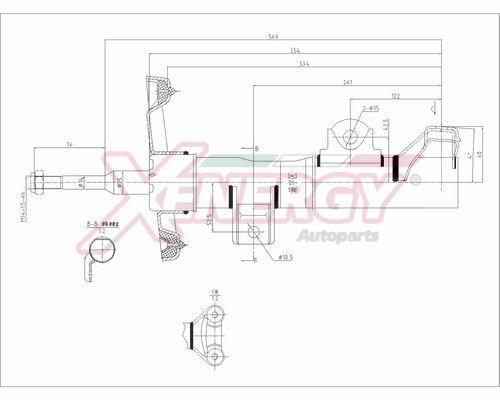 Amortisseurs XENERGY ref. X920335
