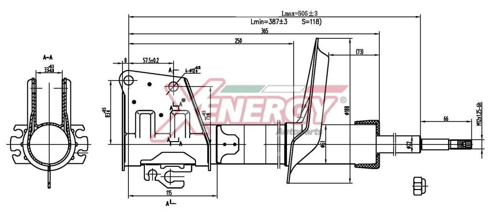 Amortisseurs XENERGY ref. X942333