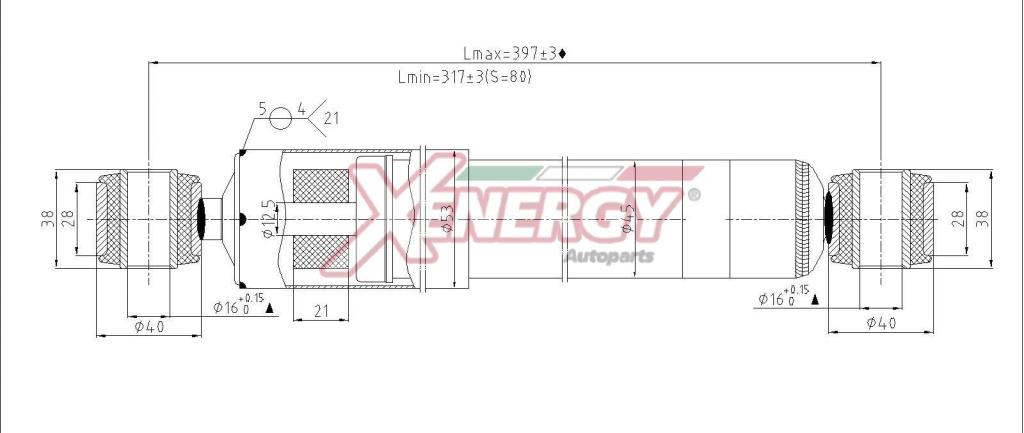 Amortisseurs XENERGY ref. X991502