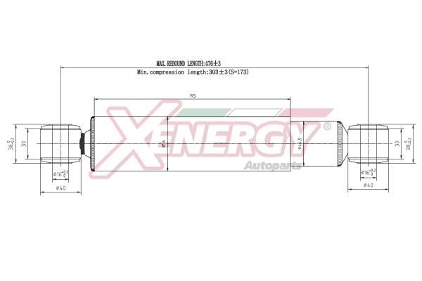 Amortisseurs XENERGY ref. X992135